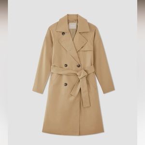 Everlane Modern Trench in Khaki XXS